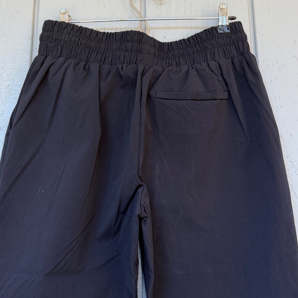 HALARA women's Classic Black athleisure cinch waist drawstring Pants new NWT - Picture 9 of 13